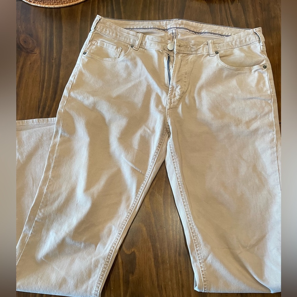Bonobos Straight Fit Khaki Denim 34x34